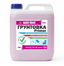 Грунтовка акриловая UNI-BET "PRIMER" 10л