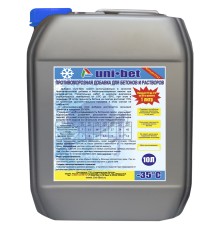 Противоморозная добавка "УНИПЛАСТ М25" 10л